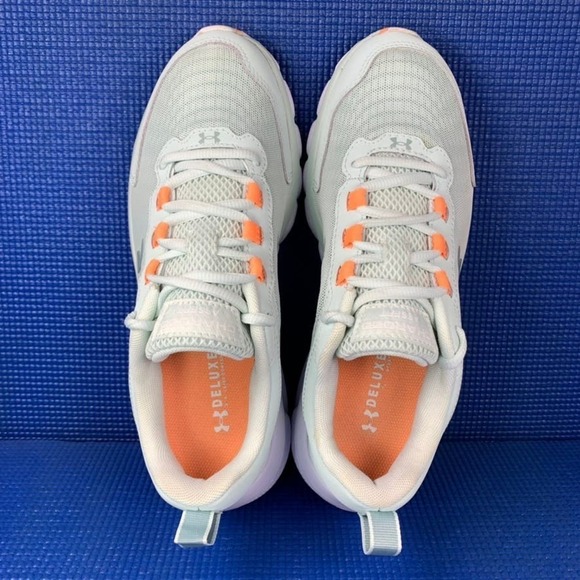 UNDER ARMOUR CHARGED ASSERT 9 Women`s Size 9.5 Green Running Shoes 3024853-300 - Picture 6 of 8